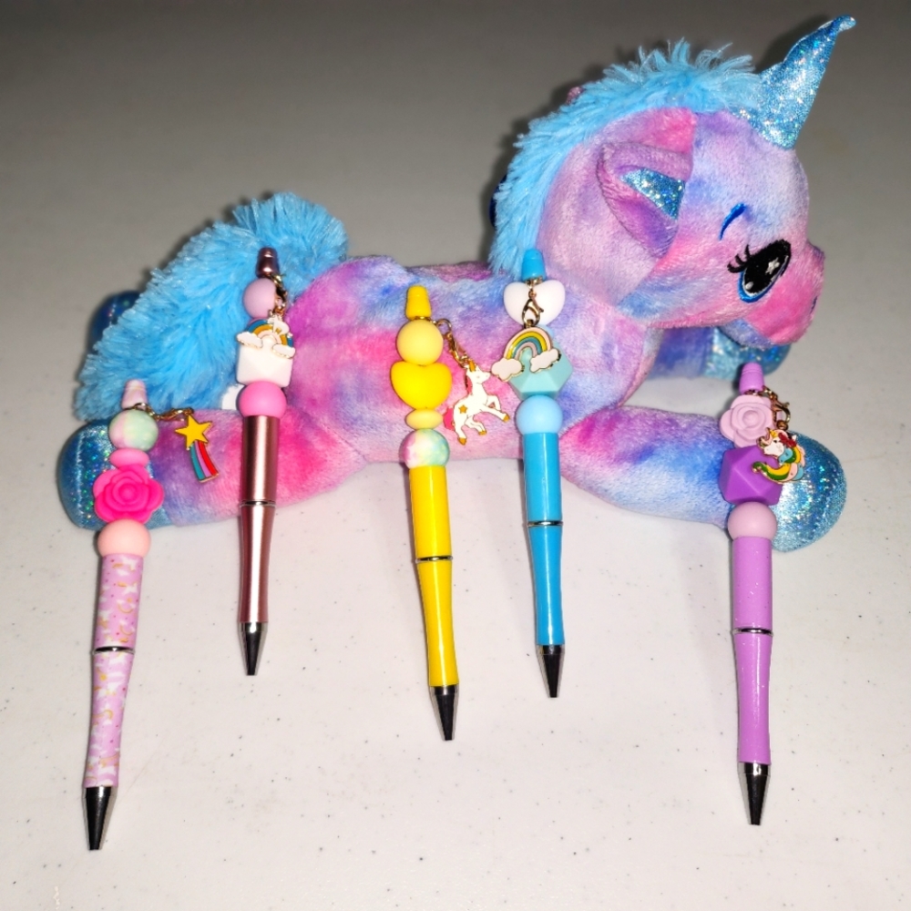 Silicone Beaded Pens